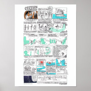 Pôster Orfeus - greekmythcomix