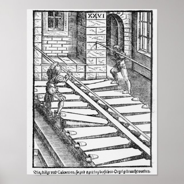 Pôster Organ Bellows and Blowers (Frente)