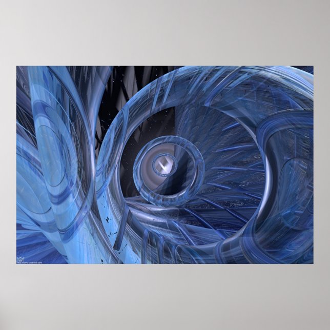 Pôster Organix - Azul (Frente)