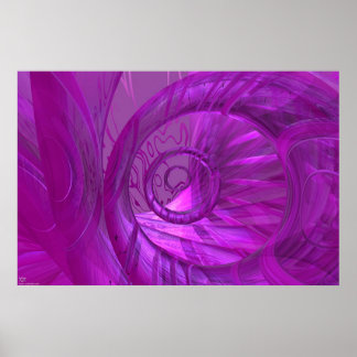 Poster Organix - Roxo