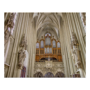 Pôster Órgão de Tubos Maria Am Gestade