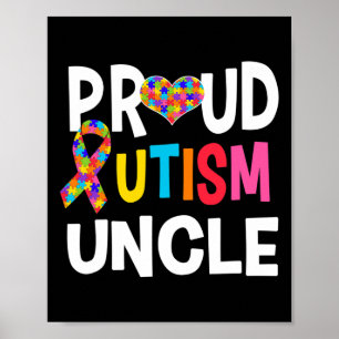 Poster Orgulho Autismo Tio Autismo Sensibilização Present