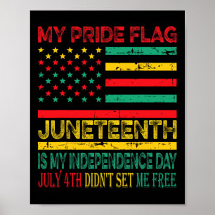 Poster Orgulho Bandeira Juntee É Meu Dia da Independência