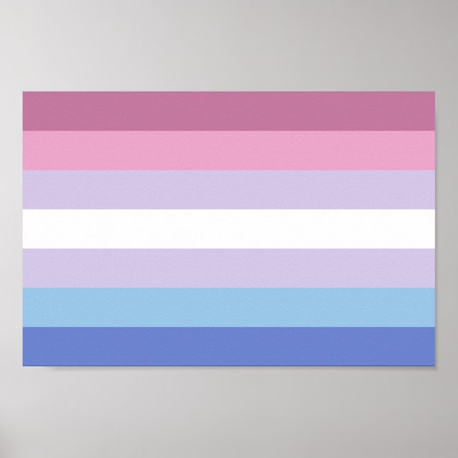 Poster Orgulho Bigênero (Frente)
