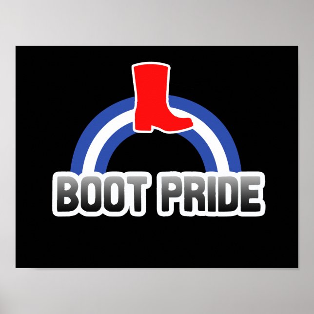 Pôster Orgulho da Bota (Frente)