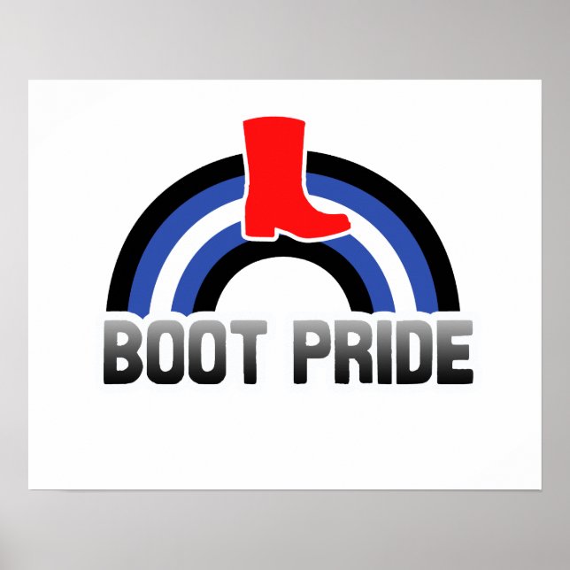 Poster Orgulho da Bota (Frente)