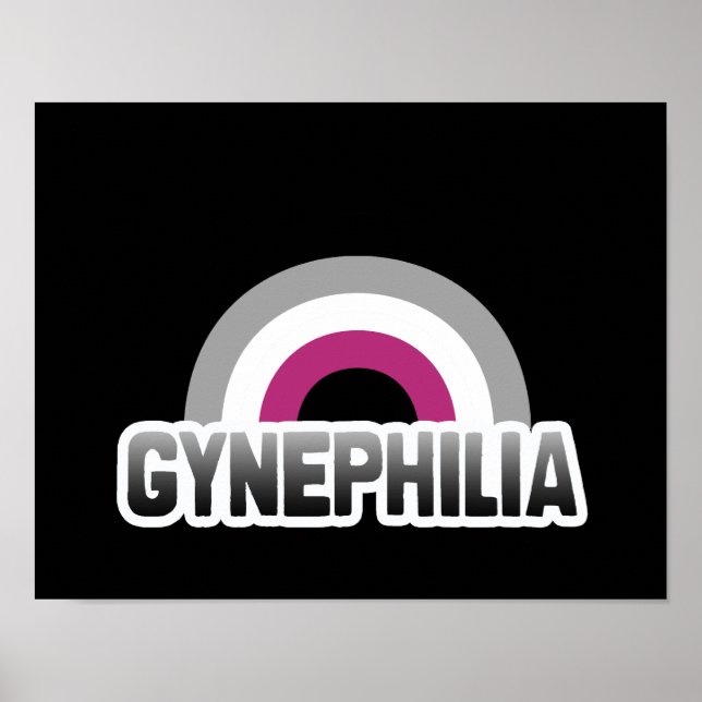 Pôster Orgulho da Ginefilia (Frente)
