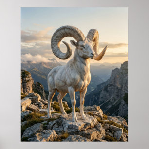 Poster Orgulho da Montanha de Mármore Carneiro