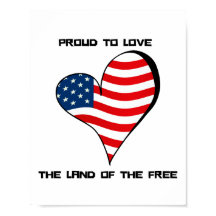 Orgulho de amar a terra dos livres