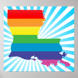Pôster orgulho de louisiana.