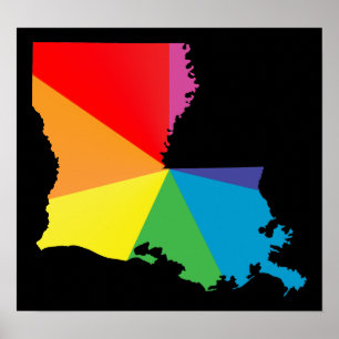 Pôster orgulho de louisiana.