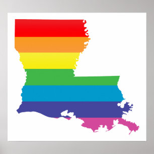 Pôster orgulho de louisiana.