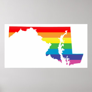 Pôster orgulho de maryland