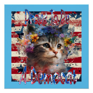 Pôster Orgulho De Ser Um Democat