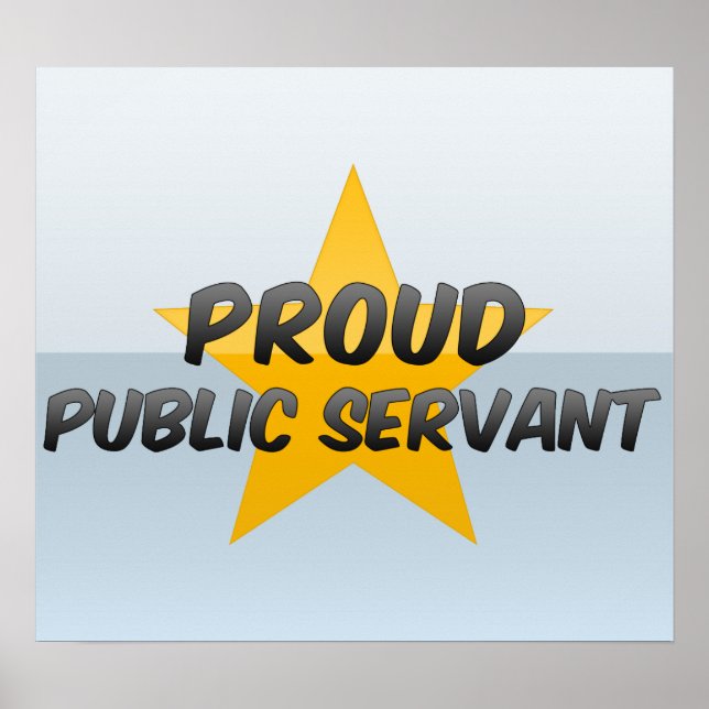 Pôster Orgulho de Servidores Públicos (Frente)