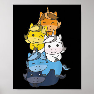 Poster Orgulho de Sinalizador Aroace Mês Lgbtq Aroace Uni