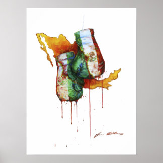 Pôster Orgulho do Boxing Mexicano