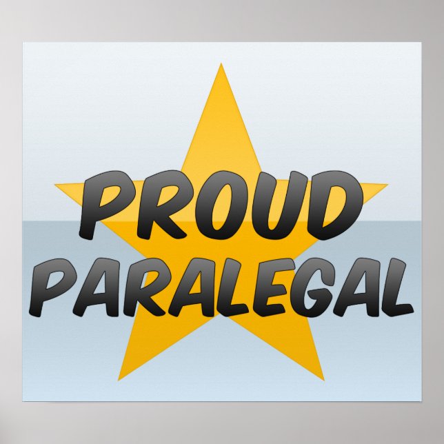 Poster Orgulho do paralegal (Frente)