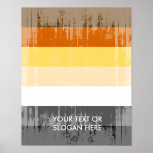 Pôster Orgulho do Urso da Vintage