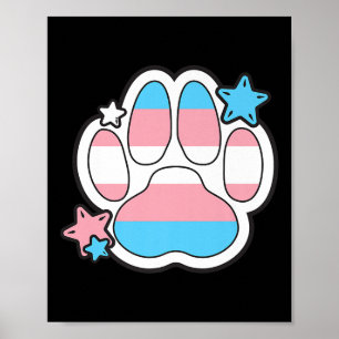 Poster Orgulho dos Direitos Gay do Mês LGBTQ da Pata Furr