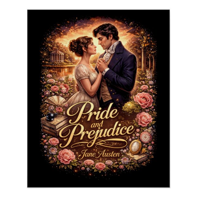 Pôster Orgulho e Preconceito (Frente)
