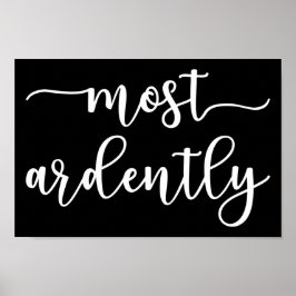 Poster Orgulho E Preconceito, Sr. Darcy - Mais Ardentemen