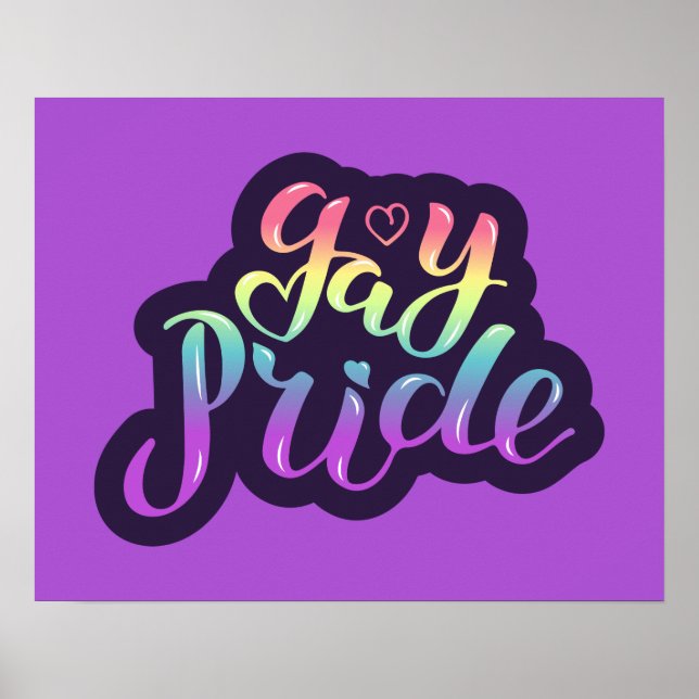 Poster Orgulho gay (Frente)