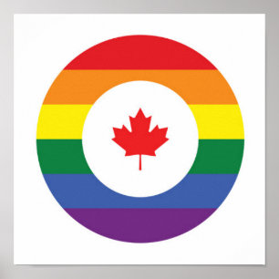 Poster Orgulho gay do Canadá