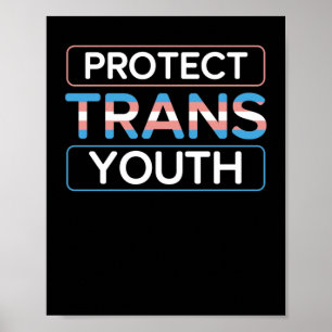 Poster Orgulho gay Mês LGBT Proteger Juventude Transfront