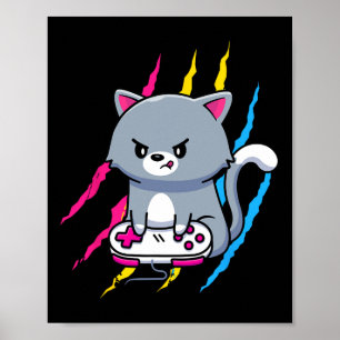 Poster Orgulho Geeko Gaymer Lgbt Amante De Video Game Gif