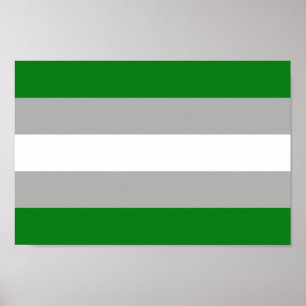 Poster Orgulho Greyromântico