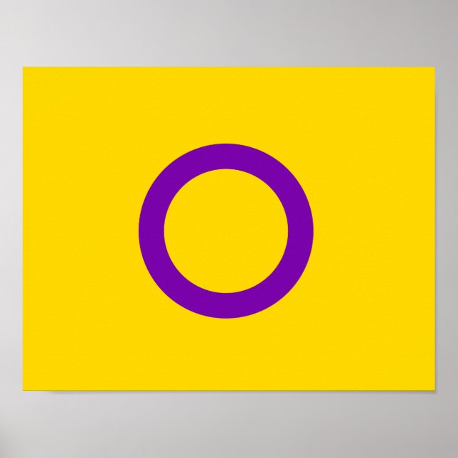 PÔSTER ORGULHO INTERSEXO (Frente)
