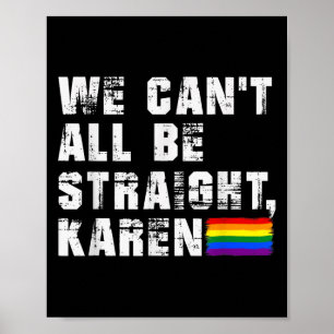Poster Orgulho Lésbico Lgbt Orgulho Gay Não Pode Ser Tudo