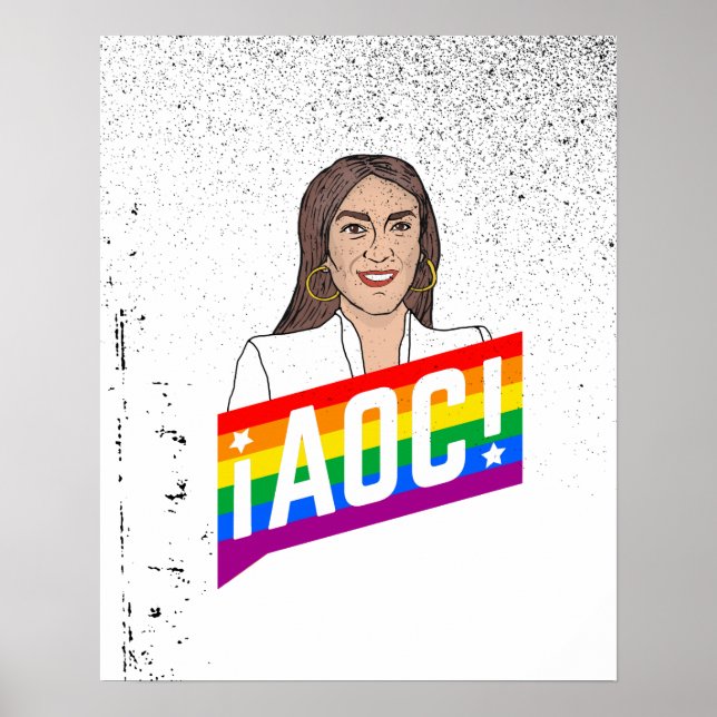 Poster Orgulho LGBT AOC (Frente)