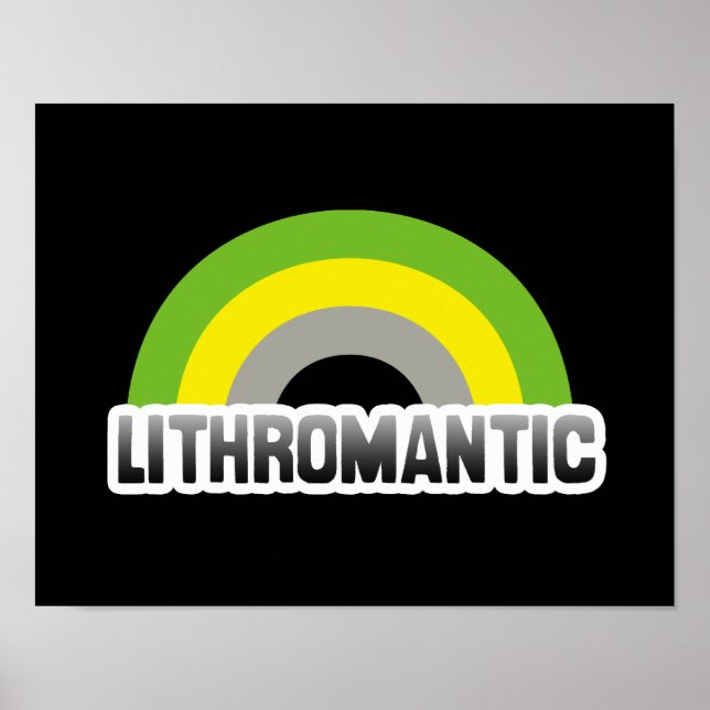 Pôster Orgulho Litromântico (Frente)