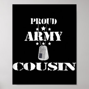Poster Orgulho Militar Primo Militar Bandeira Americana P