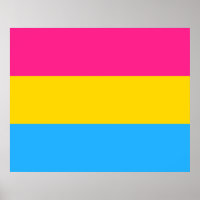 Orgulho Pansexual (Bandeira Pan)