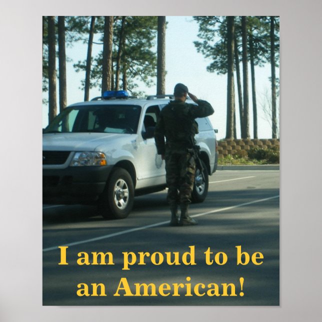 Pôster Orgulho Patriótico1 (Frente)