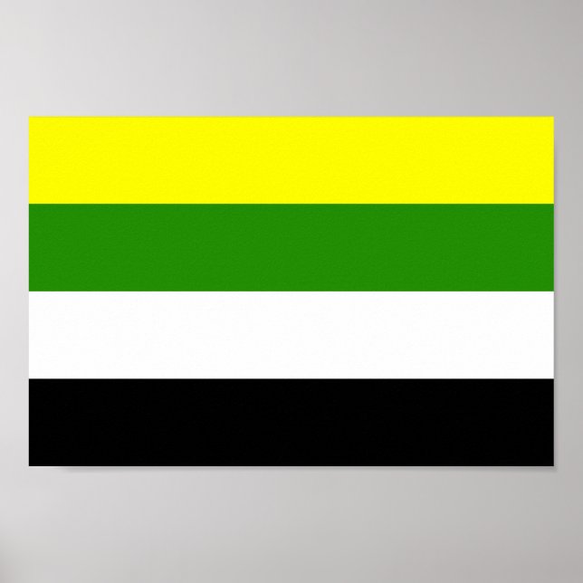 Poster Orgulho Skoliossexual (Frente)