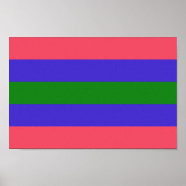 Poster Orgulho Trigênero (Frente)