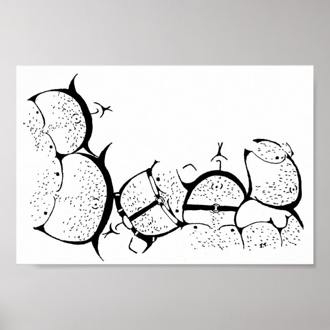 Poster Orgulho Urso! (Frente)