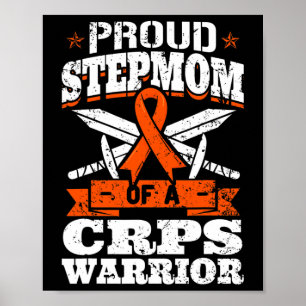 Poster Orgulhosa Madrasta De Um Guerreiro Crps Fita De Co