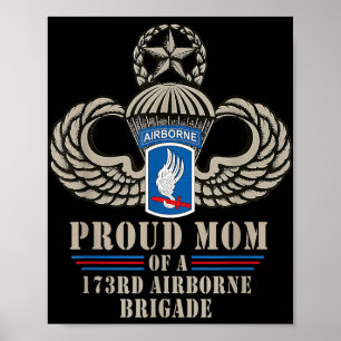 Poster Orgulhosa Mãe 173ª Brigada Veterana do Avião