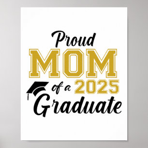 Poster Orgulhosa Mãe De Um Formando 2025 De Licenciatura