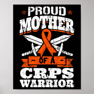 Poster Orgulhosa Mãe De Um Guerreiro Do Crps, O Que Faz C
