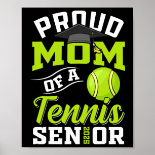 Poster Orgulhosa Mãe De Um Tênis De Mais velho De Graduaç