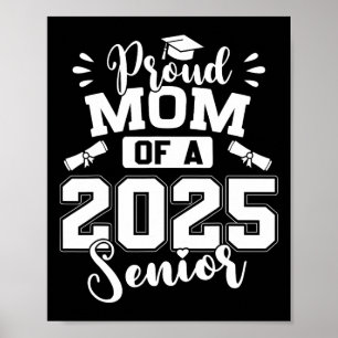 Poster Orgulhosa Mãe De Uma Graduação De Formandos De 202