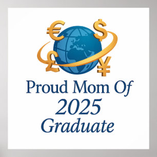 Poster Orgulhosa Mãe do Formando Econ 2025 - Arte Global