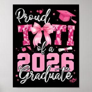 Poster Orgulhosa Titi De 2026 Graduada Senior Coquette La