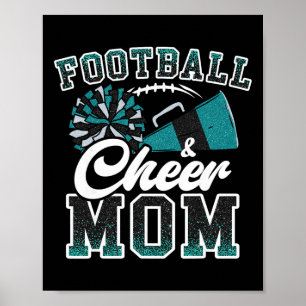 Poster Orgulhosamente Alto Futebol E Vem Cheer Mãe Cheerl